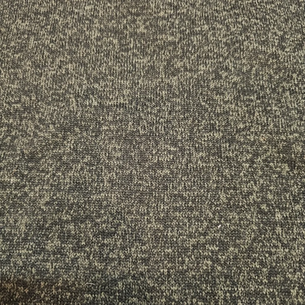 Old Navy XL Fleece Pullover Sweater | Marled Gray Button Collar (14–16)